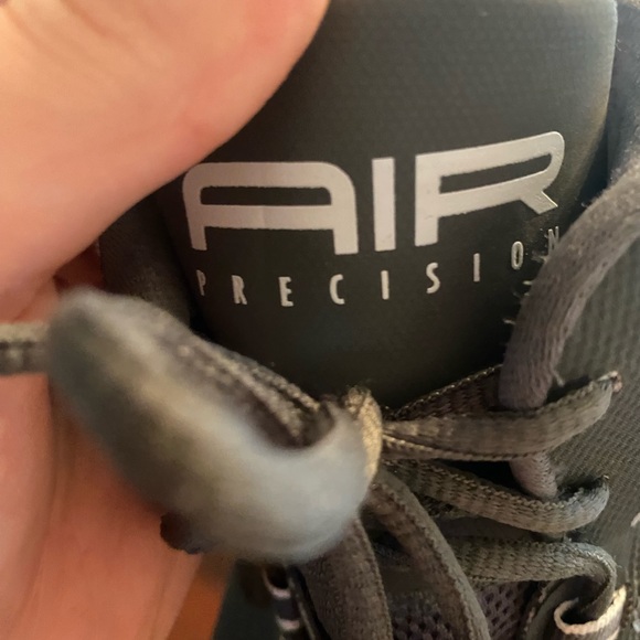 Mens Nike Air Precision Size 12 898455-004 Gray/ Black/ White - Picture 2 of 4